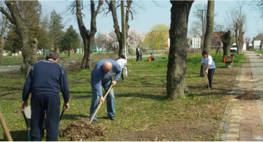 Prolećno uređenje pećinačkih naselja